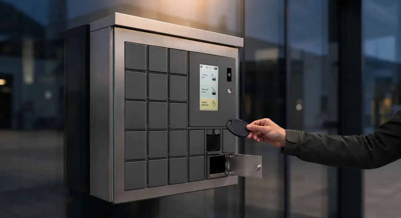 24h Keyless Entry Check-in-Box am aircraft Hotel bei Tuttlingen